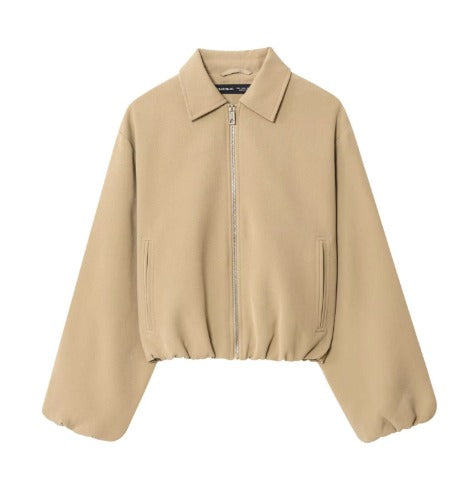 Casaco Preto com Fecho